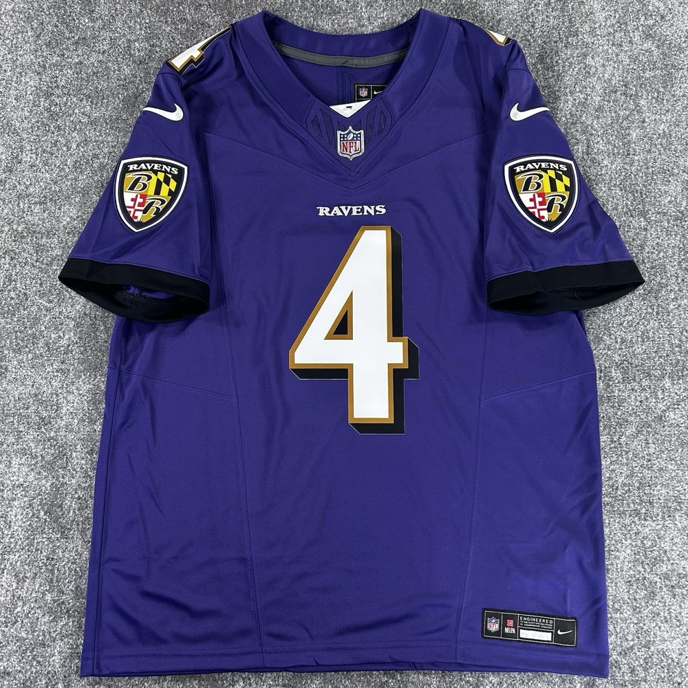 Zay Flowers Baltimore Ravens Nike Vapor F.U.S.E. Limited Jersey - Purple, Large